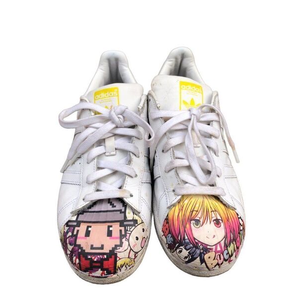 RARE 2015 Adidas X Pharrell Williams Superstar Supershell Size 7 - Picture 2 of 16